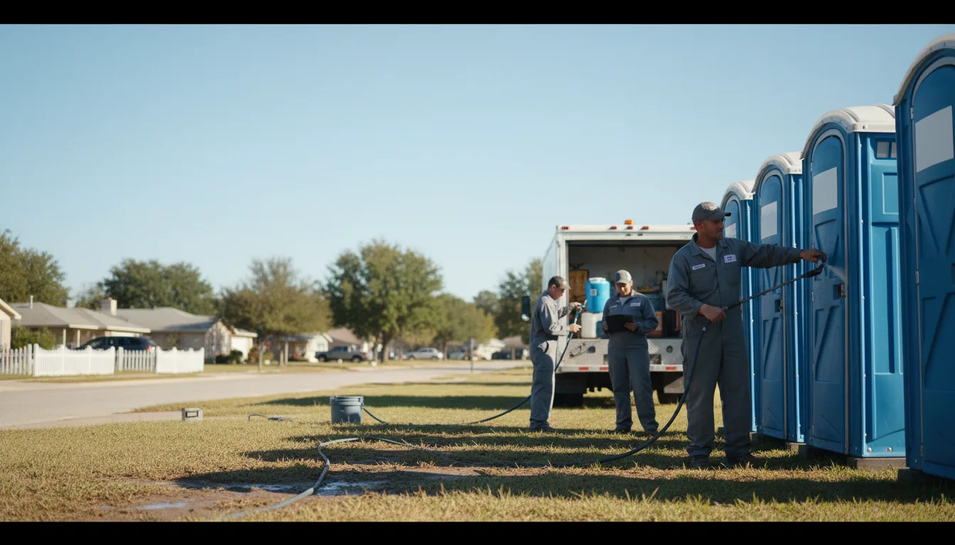 Long-Term Portable Toilet Rental in Porum, OK near me